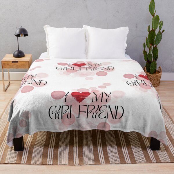 Item preview, I Love My Girlfriend – Love Quote Illustration designed and sold by iamKRUK.