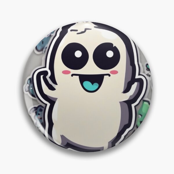 Item preview, Relatable Ghost Meme – Cute Chaos Character designed and sold by CNYT Studio.