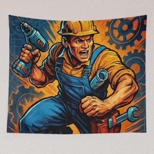 Item preview, Engineer | Comics stylCartoone -  designed and sold by ComicsFactory.