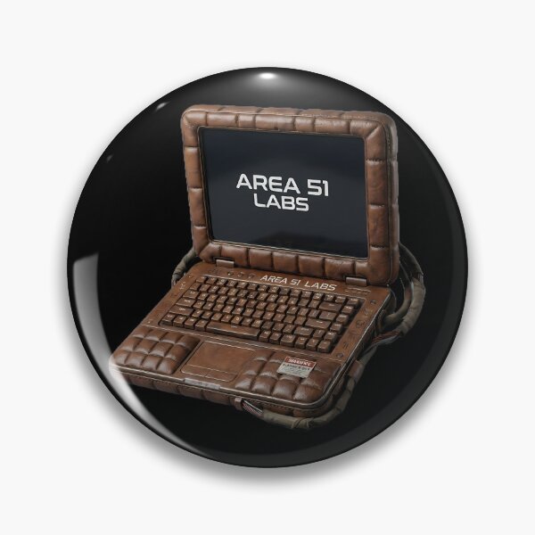 Item preview, Area 51 Labs: TACTICAL LAPTOP - Vintage White Edition (Classified Archive) designed and sold by AREA51.LABS.