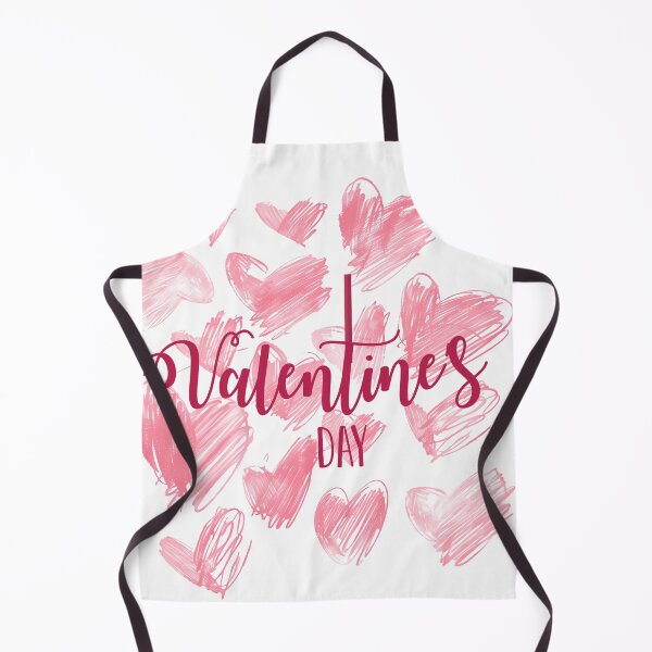 Item preview, Pink Brush Stroke Hearts Valentines Day - Soft Romantic Doodle Heart Scatter Art Print designed and sold by DesignArtist.ia.