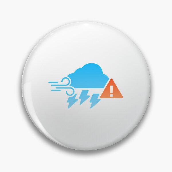Item preview, Storm Warning Icon designed and sold by ijvzrxxxbcu72.