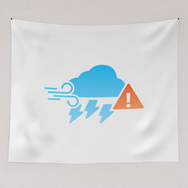 Item preview, Storm Warning Icon designed and sold by ijvzrxxxbcu72.