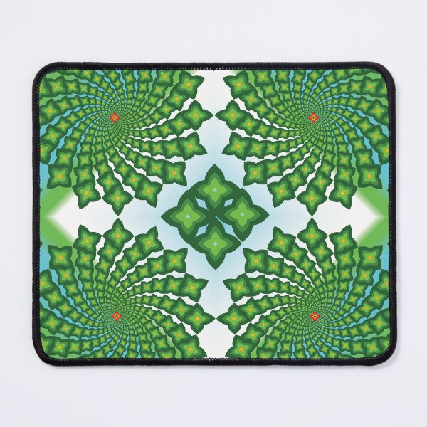 Item preview, Green Focus Energy Mandala designed and sold by OIL Pattern Design .