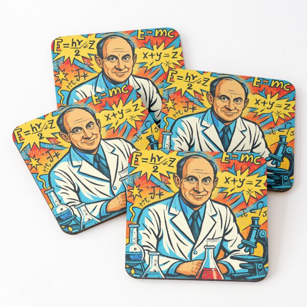 Item preview, Enrico Fermi | Comics stylCartoone -  designed and sold by ComicsFactory.
