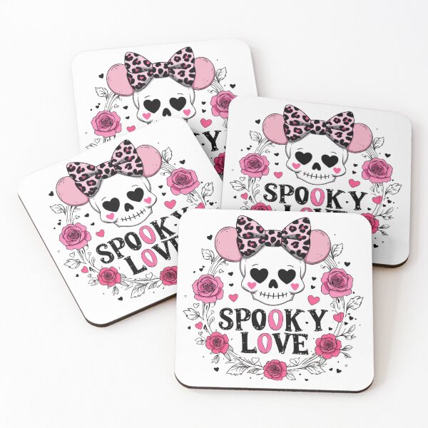 Item preview, Spooky Love - Cute Pastel Goth Skull Valentine designed and sold by Frame of Mind .