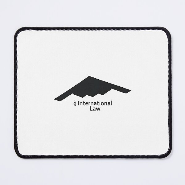 Item preview, International Law Stealth Aircraft Emblem designed and sold by ImeldaSparks.