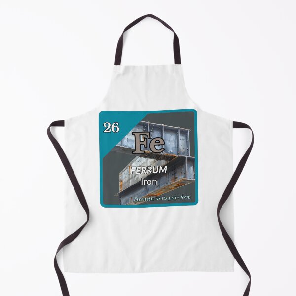 Item preview, Iron Element Poster – Ferrum Periodic Table Industrial Science Art designed and sold by TestudoDesign.