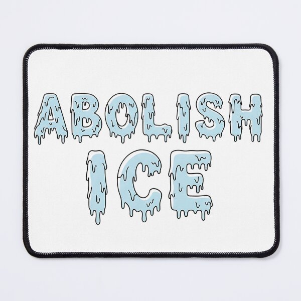 Item preview, Abolish ICE - Retro Melting Text designed and sold by iwzzuel.