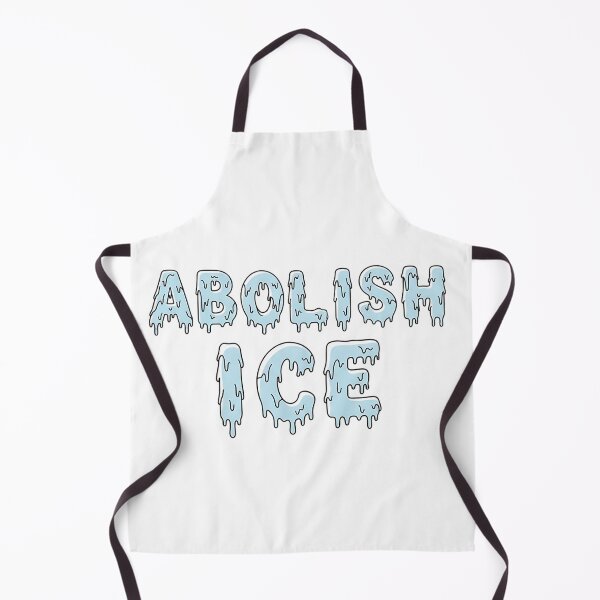 Item preview, Abolish ICE - Retro Melting Text designed and sold by iwzzuel.