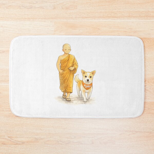 Item preview, Aloka and Monk – Mindful Walks for Peace and Kindness designed and sold by ThaiArtShop.