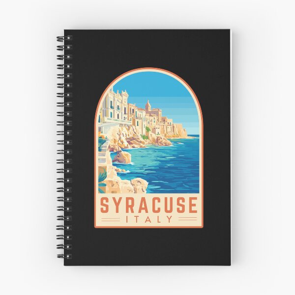Item preview, Syracuse in Sicily, Italy Vintage Travel Art Emblem designed and sold by MaateoDesign.