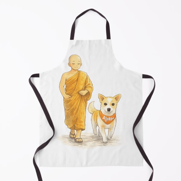 Item preview, Aloka and Monk – Mindful Walks for Peace and Kindness designed and sold by ThaiArtShop.