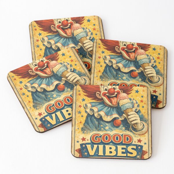 Item preview, Bozo the Clown – Good Vibes Only Circus designed and sold by Mauswohn.