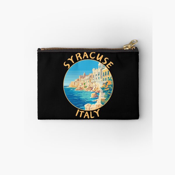 Item preview, Syracuse in Sicily, Italy Retro Travel Art Circle Emblem designed and sold by MaateoDesign.