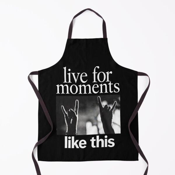 Item preview, Live For Moments Like This Rock Music Concert Horns Gesture Art designed and sold by SplashTastic.