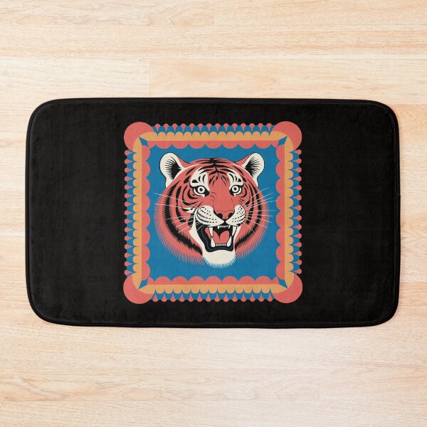 Item preview, Circus Tiger Roar – Vintage Big Cat Graphic T-Shirt | Retro Carnival Art designed and sold by paulo silveira.