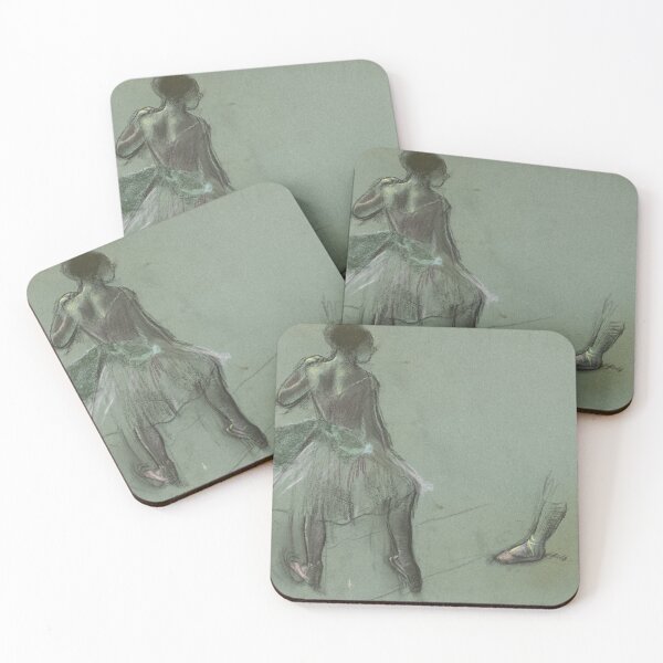 Item preview, Dancer Seen From Behind and Three Studies of Feet by Edgar Degas: Ballet Study Poster designed and sold by artofuniverse.
