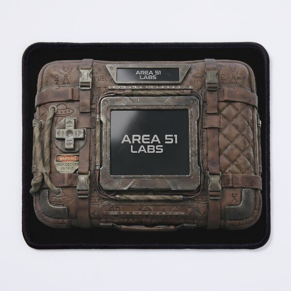 Item preview, Area 51 Labs: TACTICAL TECH SATCHEL - Vintage White Edition (Classified Archive) designed and sold by AREA51.LABS.