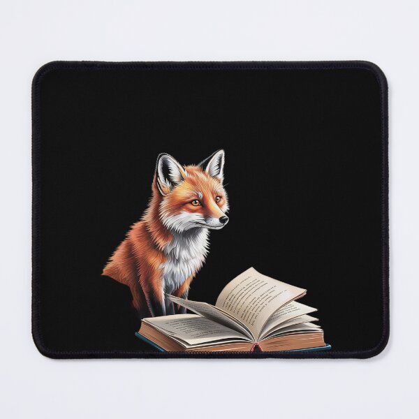 Item preview, Cottagecore Aesthetic floral Fox with Book cute Goblincore designed and sold by joyouartArt.