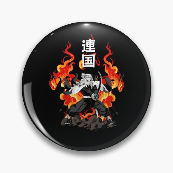 Item preview, Kyojuro Rengoku – Flame Hashira designed and sold by Lionessty.