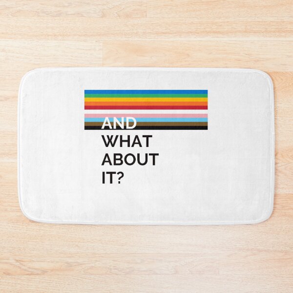 Item preview, And What About It Pride Merch designed and sold by he-art-beats.