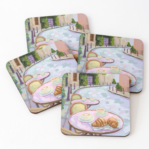 Item preview, Croissant & Coffee in a Beautiful Place designed and sold by Naine  M..