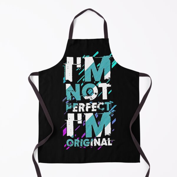 Item preview, I’m Not Perfect, I’m Original – Bold Motivational Typography Design designed and sold by Dyan4.