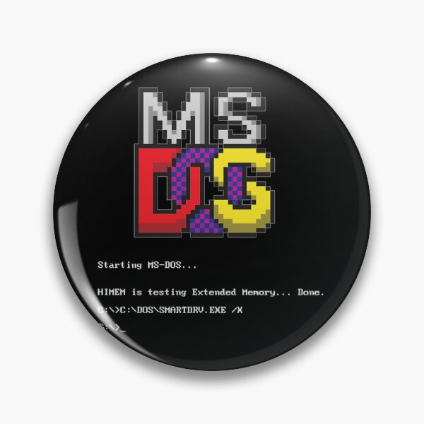 Item preview,  Ms-Dos Logo Pixelated Retro Os designed and sold by zobari.