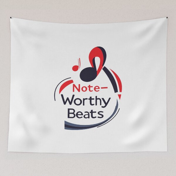 Item preview, Bold Note Worthy Beats Music Graphic designed and sold by FWLKIT.