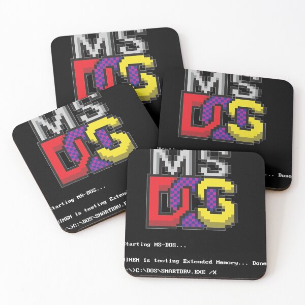 Item preview,  Ms-Dos Logo Pixelated Retro Os designed and sold by zobari.