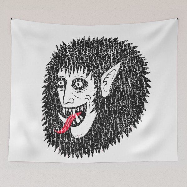 Item preview, Crazy Monkey Demon – Vintage Worn Effect  | Dark Rock & Metal Art  designed and sold by paulo silveira.