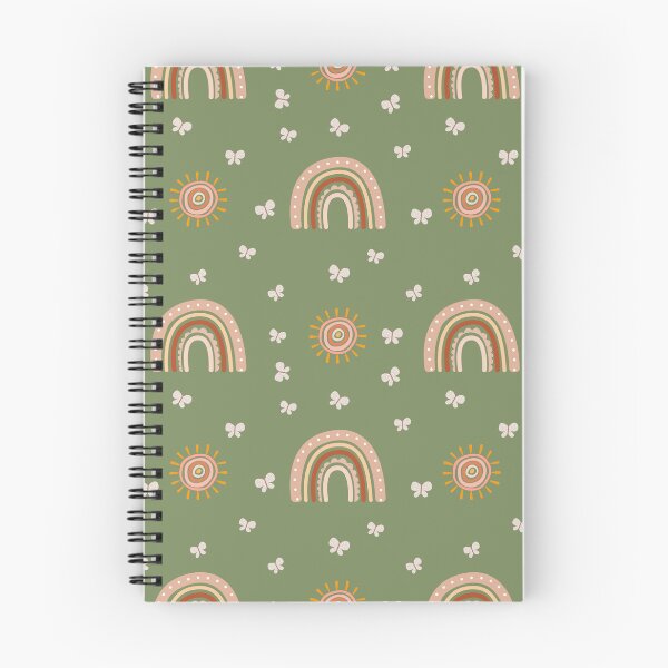 Item preview, Boho Sunshine Rainbows Pattern – Cute Whimsical Nature Design designed and sold by ArtiFize Store.