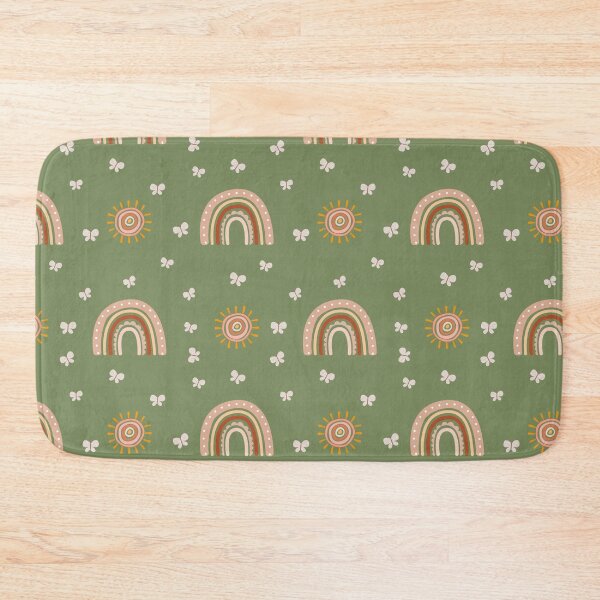 Item preview, Boho Sunshine Rainbows Pattern – Cute Whimsical Nature Design designed and sold by ArtiFize Store.