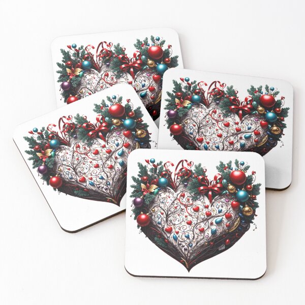 Item preview, Amor Corazón de Navidad designed and sold by Digiheart.