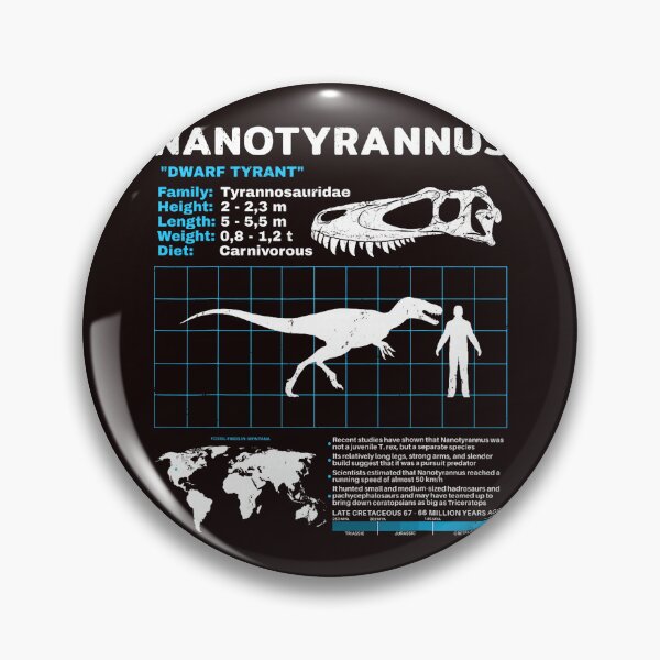 Item preview, Nanotyrannus Dinosaur Fact Sheet designed and sold by cosettacir6382.
