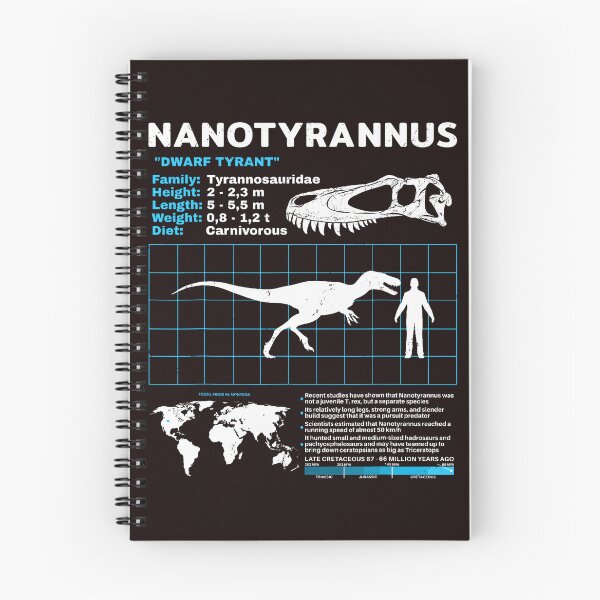 Item preview, Nanotyrannus Dinosaur Fact Sheet designed and sold by cosettacir6382.
