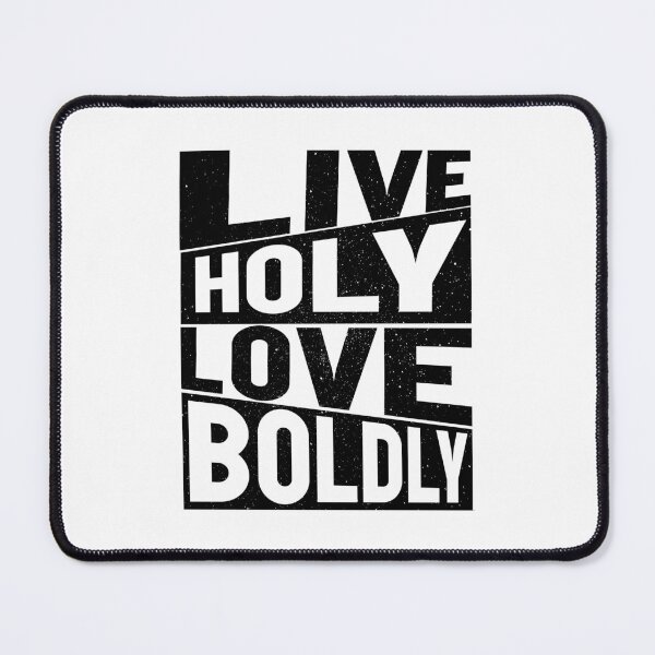 Item preview, Live Holy Love Boldly designed and sold by Verse & Vibes.
