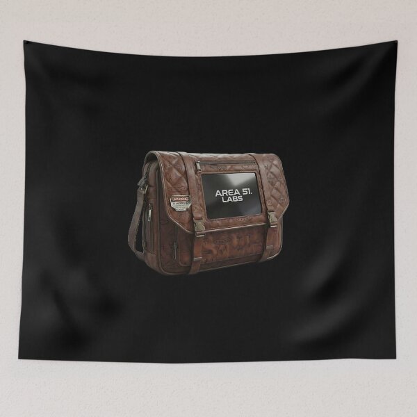 Item preview, Area 51 Labs: TACTICAL LAPTOP BRIEFCASE - Vintage White Edition (Classified Archive) designed and sold by AREA51.LABS.