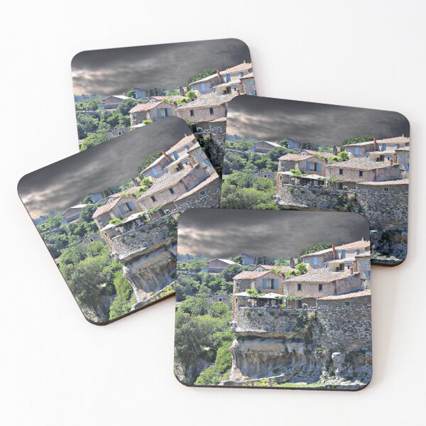 Item preview, Minerva – Storm Over the Cliffside Village designed and sold by Open Road Gallery .