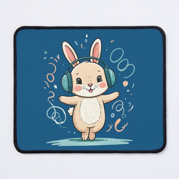 Item preview, Dancing bunny designed and sold by PrintLabStudio.