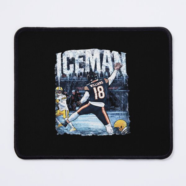 Item preview, Caleb Williams Iceman Chicago Football Fan Viral Playoff Moment Meme Tailgate Game Day Vintage 4th and 8 Comeback Graphic designed and sold by idtanerdsand.