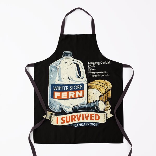 Item preview, I Survived Winter Storm Fern designed and sold by The Christensen Design Co..