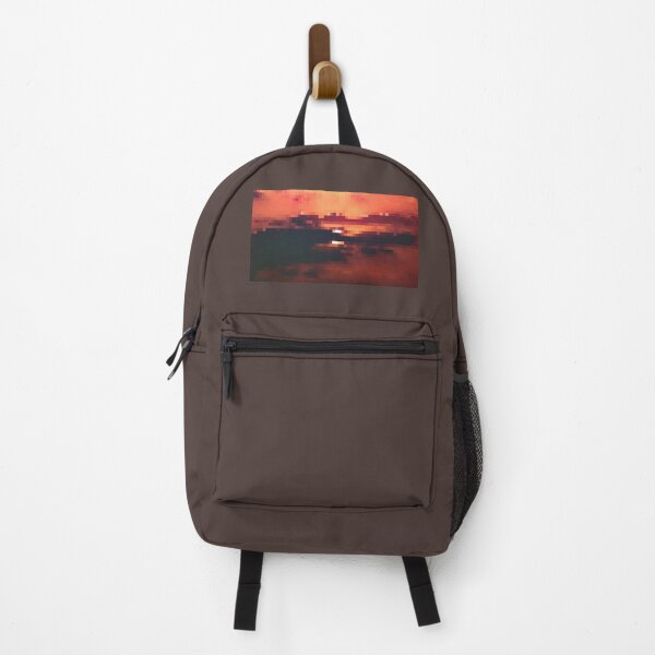 Item preview, Pixelated Bold Red Sunset designed and sold by Potato Quality Prints.