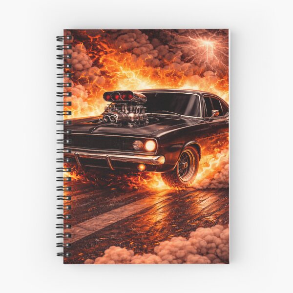 Item preview, Inferno Burnout Black Muscle Car Unleashed designed and sold by Willyboy16.