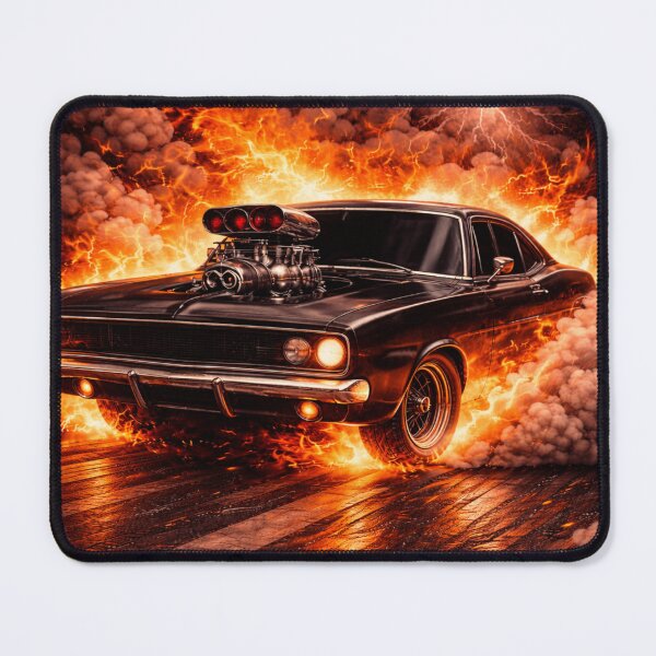Item preview, Inferno Burnout Black Muscle Car Unleashed designed and sold by Willyboy16.