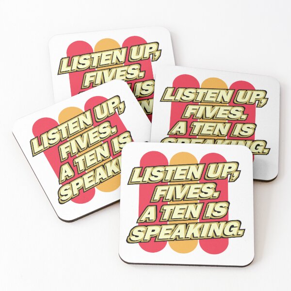 Item preview, 30 Rock - Listen Up Fives A Ten Is Speaking designed and sold by vossfish.
