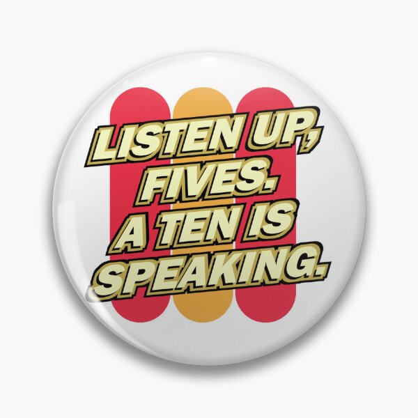 Item preview, 30 Rock - Listen Up Fives A Ten Is Speaking designed and sold by vossfish.