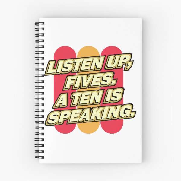 Item preview, 30 Rock - Escucha, Fives A Ten está hablando designed and sold by vossfish.
