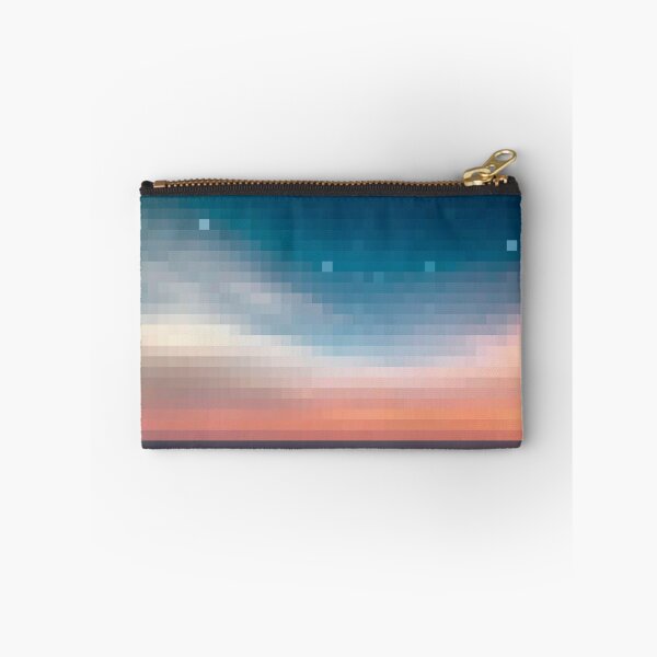 Item preview, Pixelated Calm Ocean Night Sky designed and sold by Potato Quality Prints.